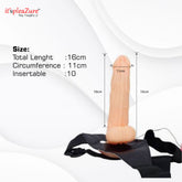 Product dimensions: 16cm length, 10cm insertable, 11cm circumference